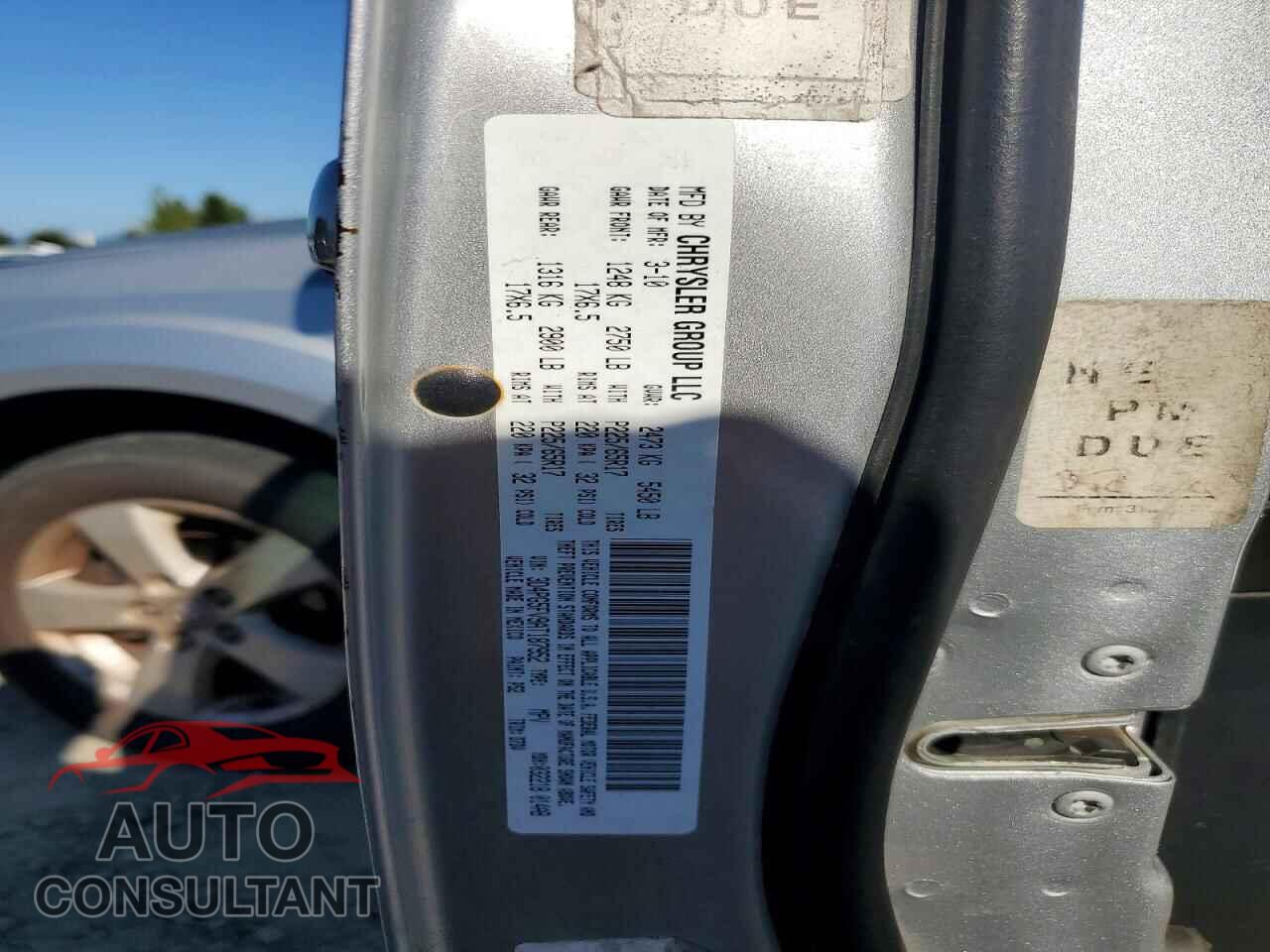 DODGE JOURNEY 2010 - 3D4PG5FV9AT187952