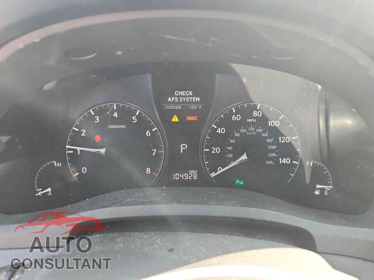LEXUS RX350 2012 - 2T2BK1BA2CC149935