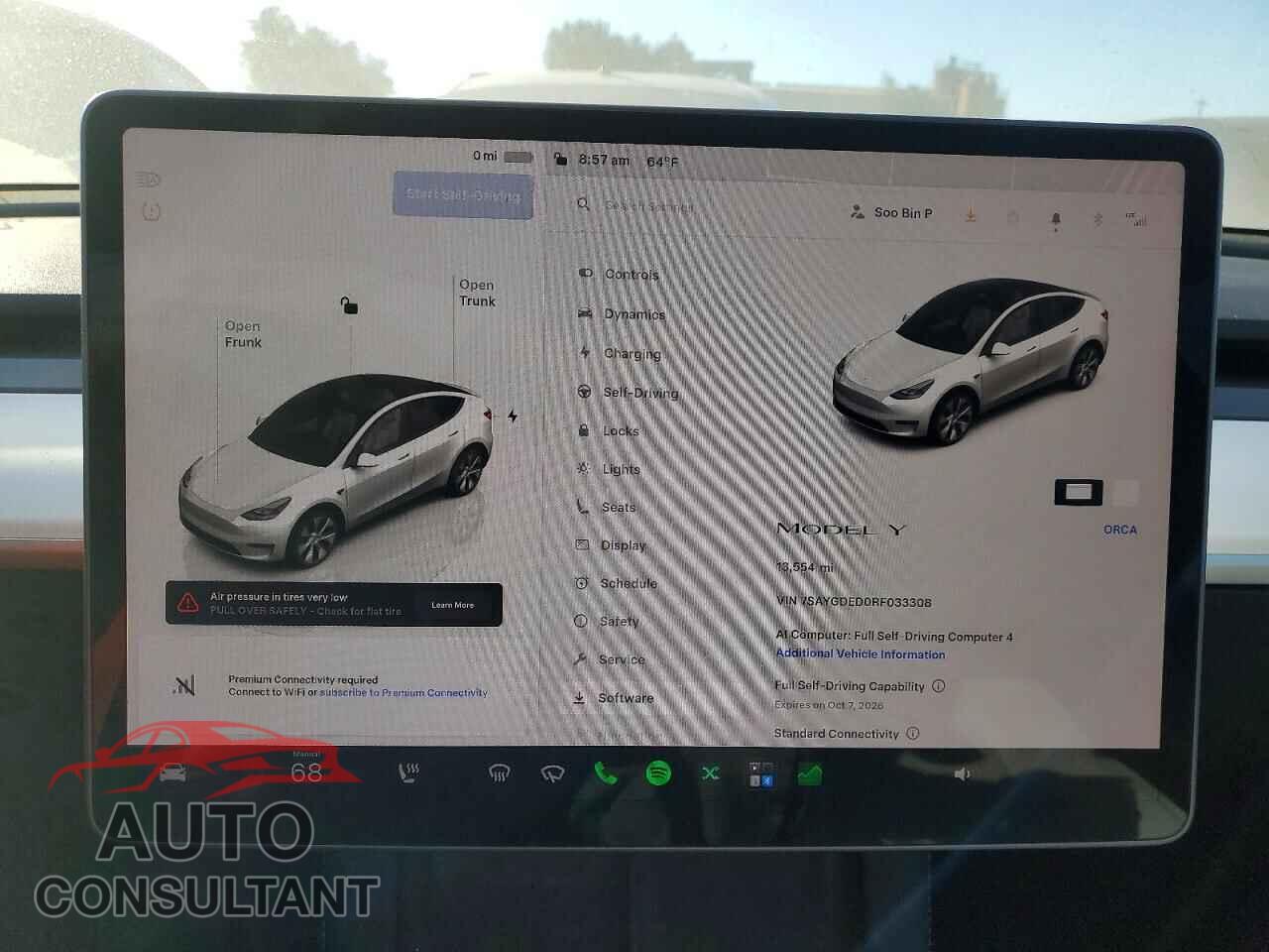 TESLA MODEL Y 2024 - 7SAYGDED0RF033308