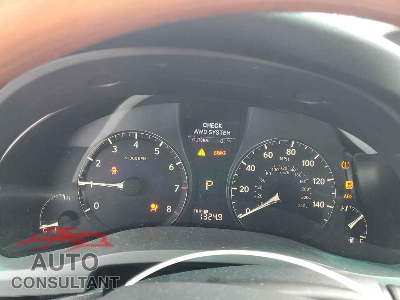 LEXUS RX350 2011 - 2T2BK1BA1BC105763