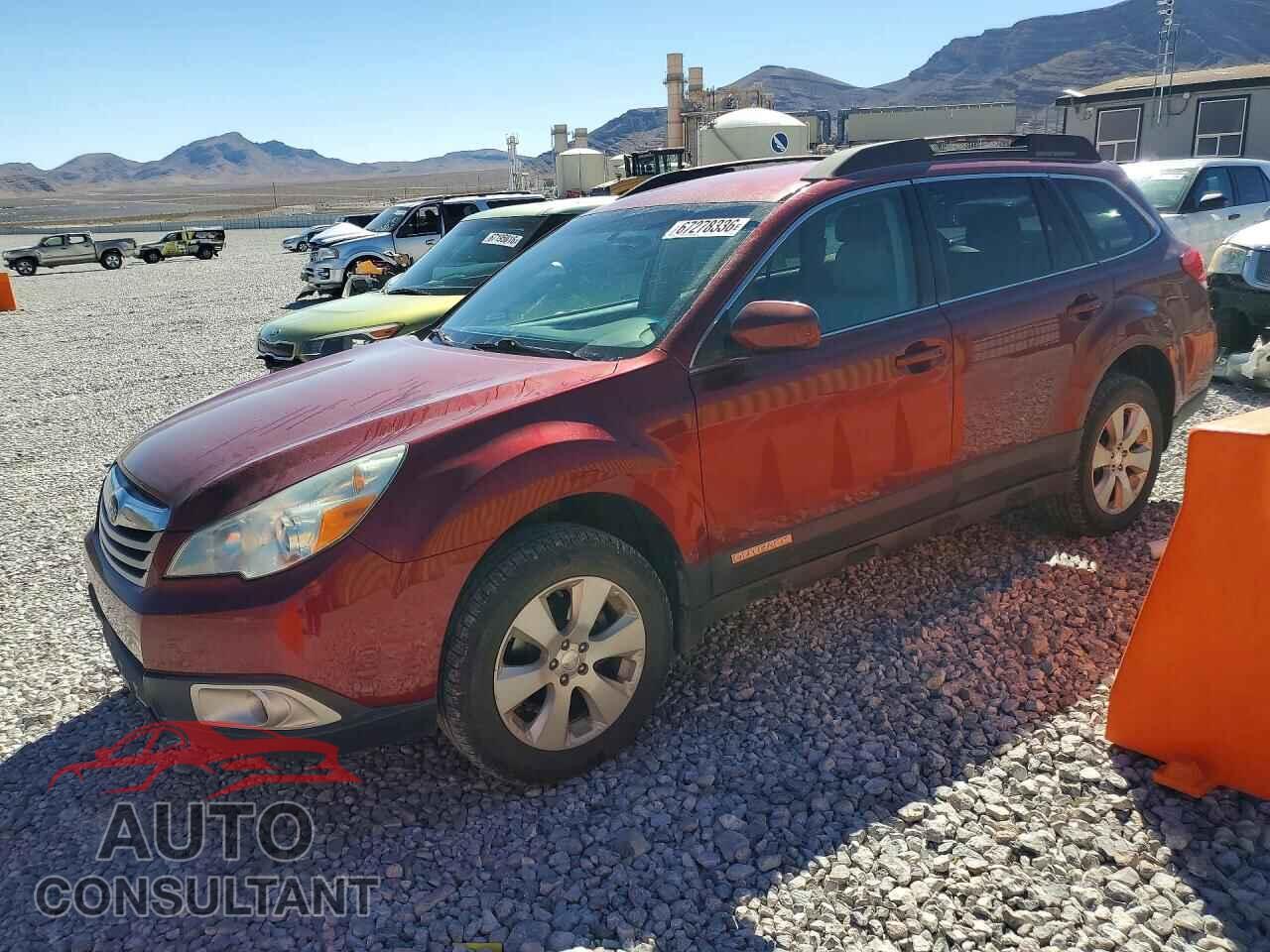 SUBARU OUTBACK 2011 - 4S4BRBCC4B3400656