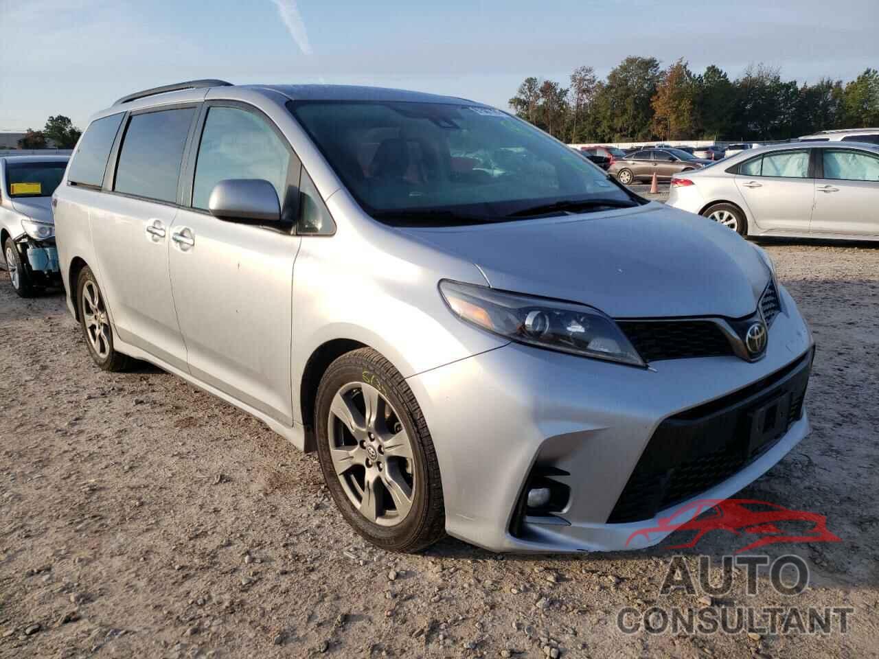 TOYOTA SIENNA 2018 - 5TDXZ3DC0JS909462