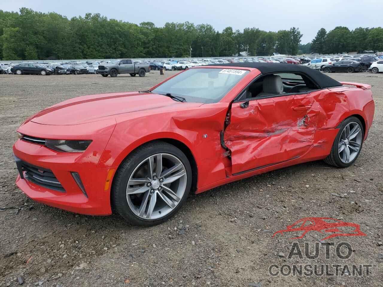 CHEVROLET CAMARO 2018 - 1G1FB3DS8J0103601