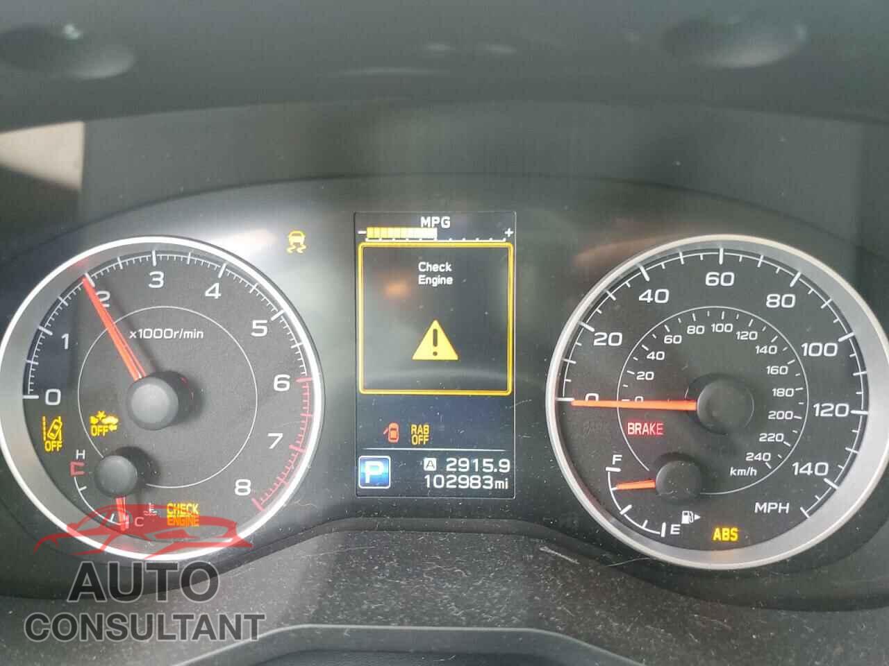 SUBARU ASCENT 2019 - 4S4WMACD4K3433031