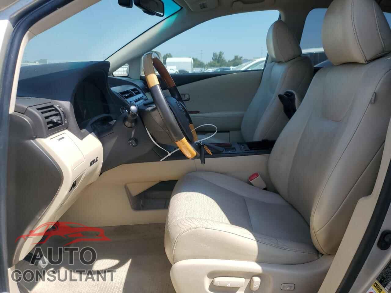 LEXUS RX350 2012 - 2T2ZK1BA4CC077196