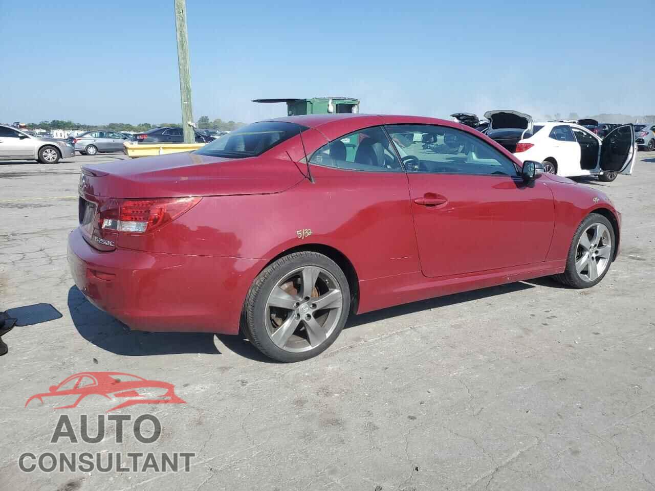 LEXUS IS 2010 - JTHFF2C20A2503386
