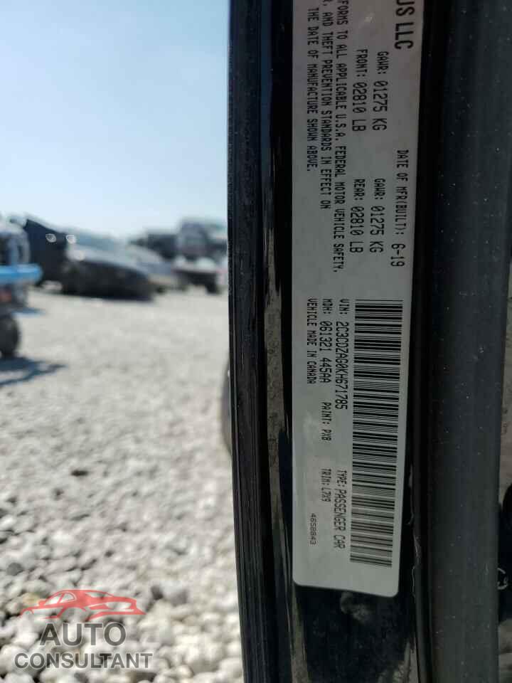 DODGE CHALLENGER 2019 - 2C3CDZAG0KH671785
