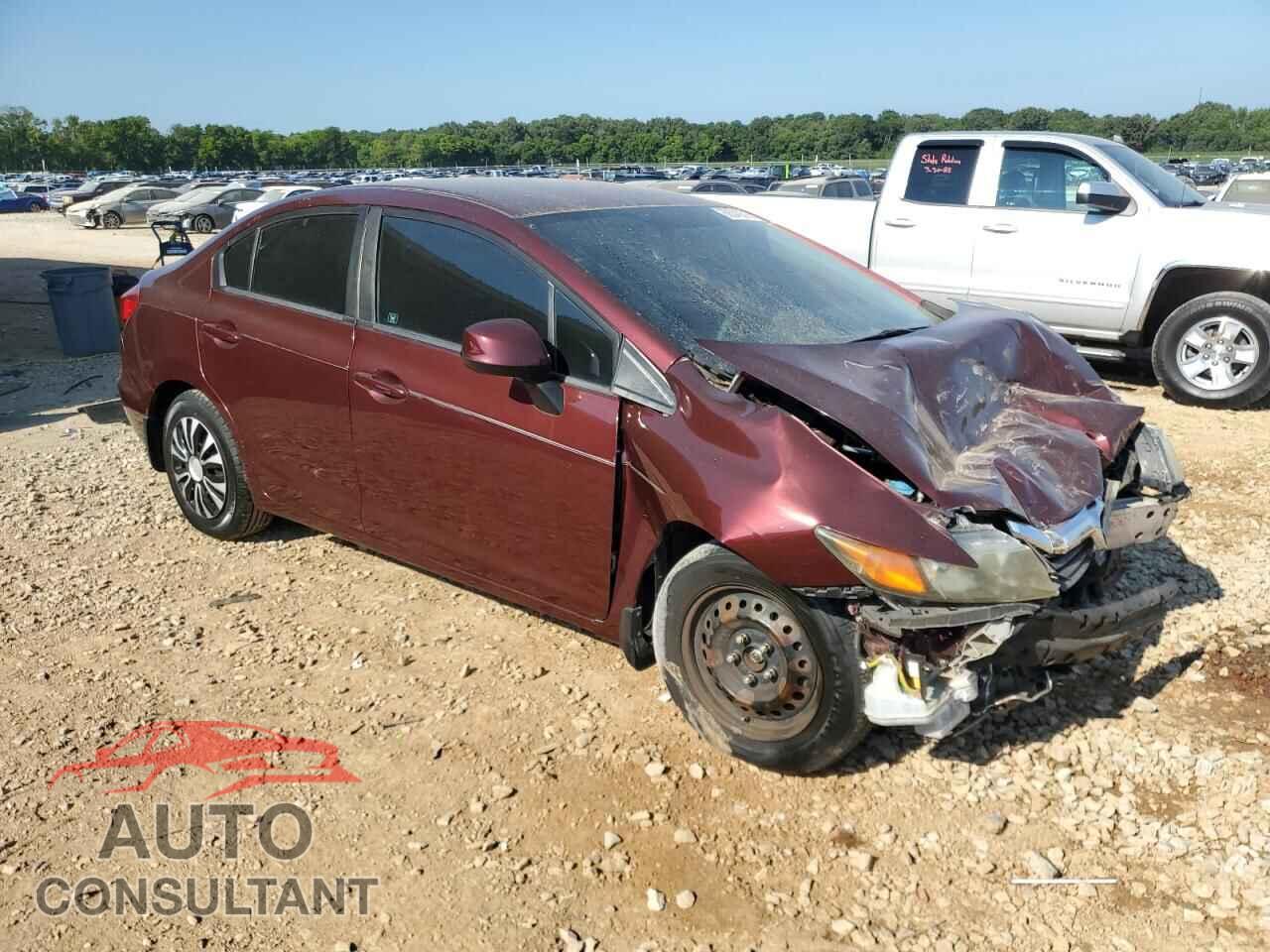 HONDA CIVIC 2012 - 19XFB2F52CE051689