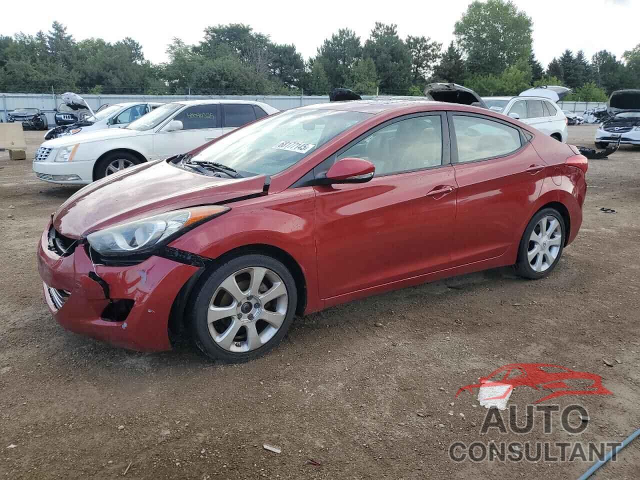 HYUNDAI ELANTRA 2011 - KMHDH4AE2BU138304