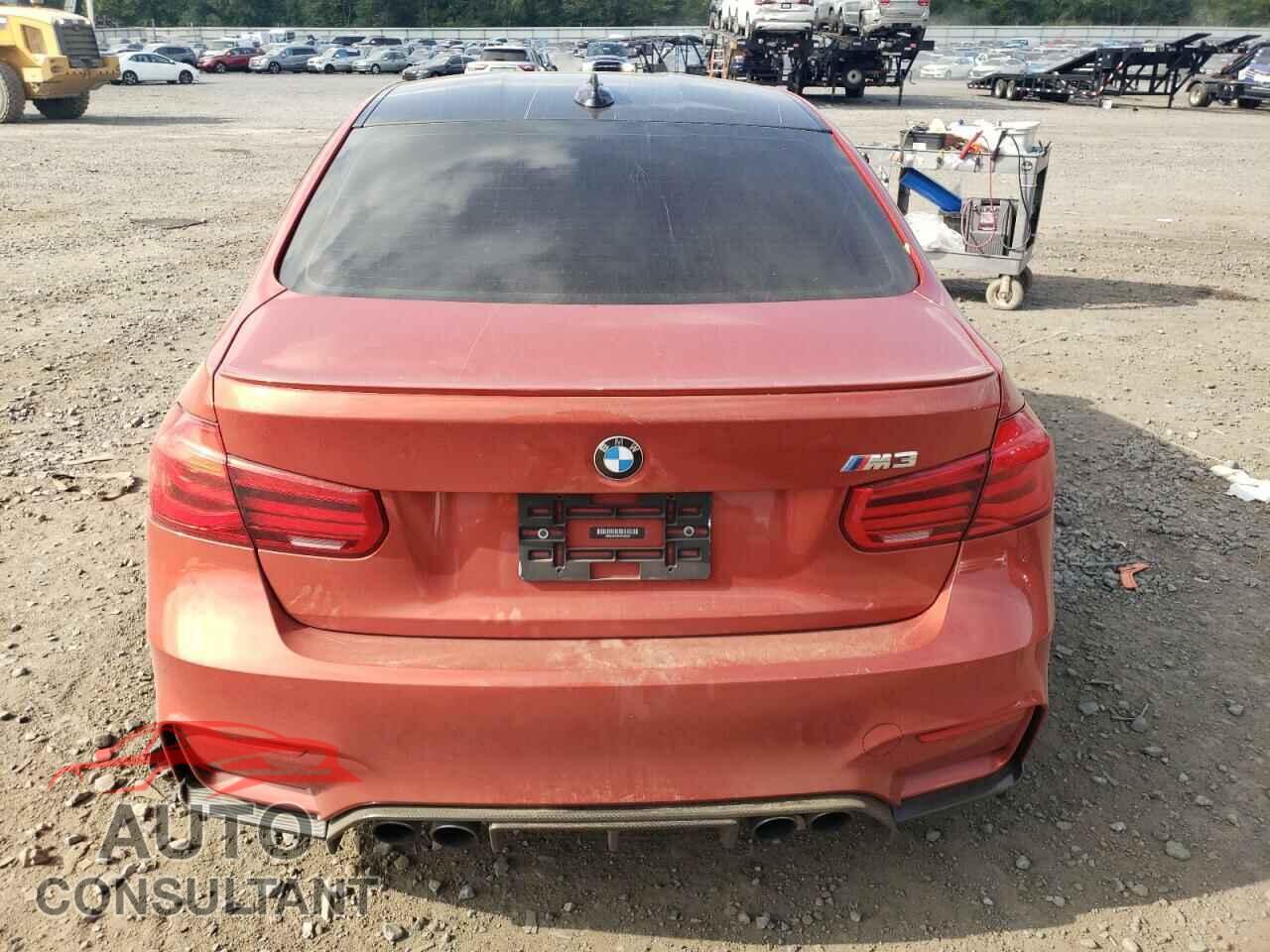 BMW M3 2017 - WBS8M9C39H5G85353