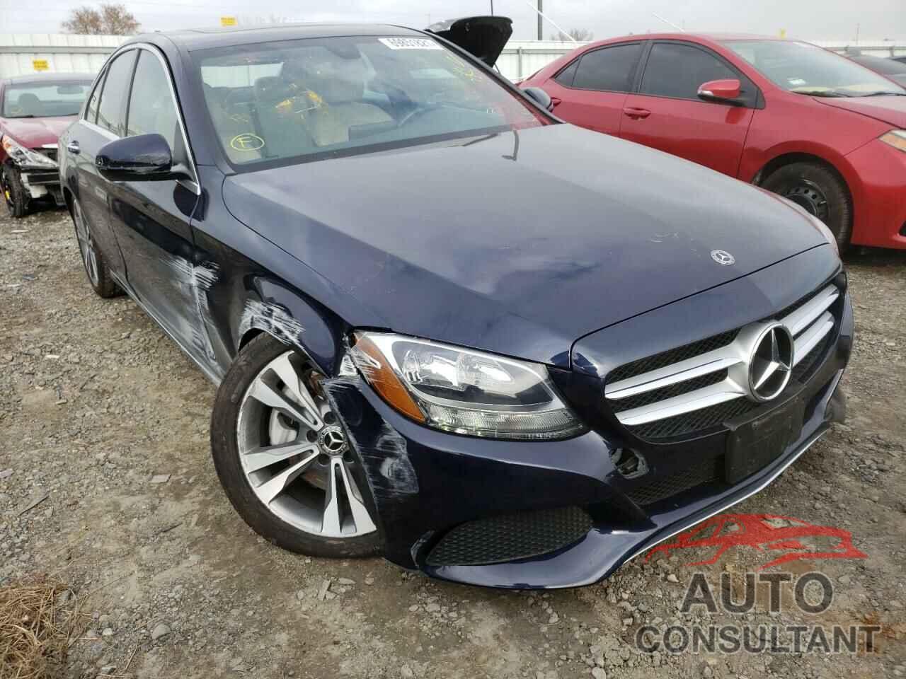 MERCEDES-BENZ C-CLASS 2018 - 55SWF4JB2JU280876