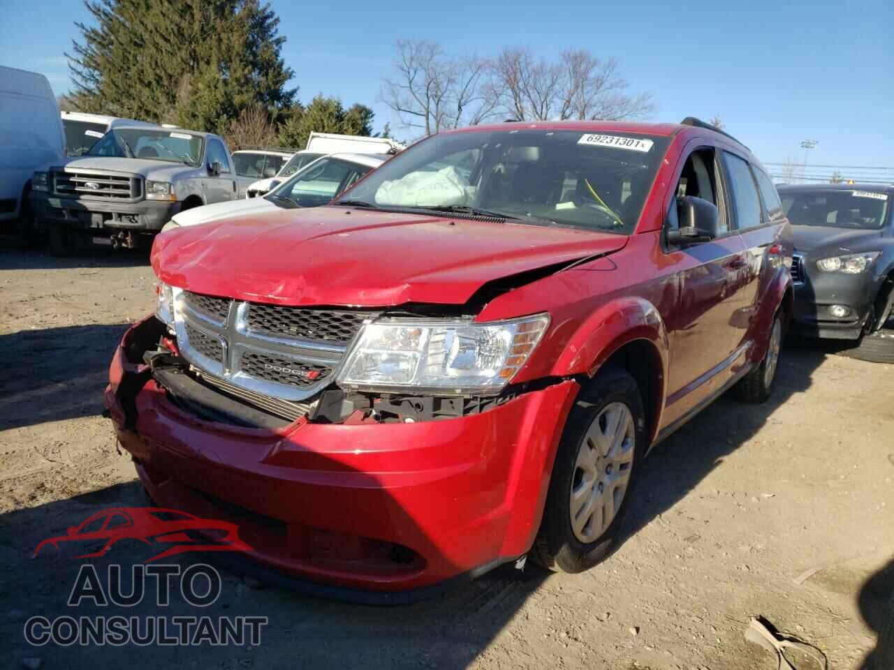 DODGE JOURNEY 2016 - 3C4PDCAB9GT149640