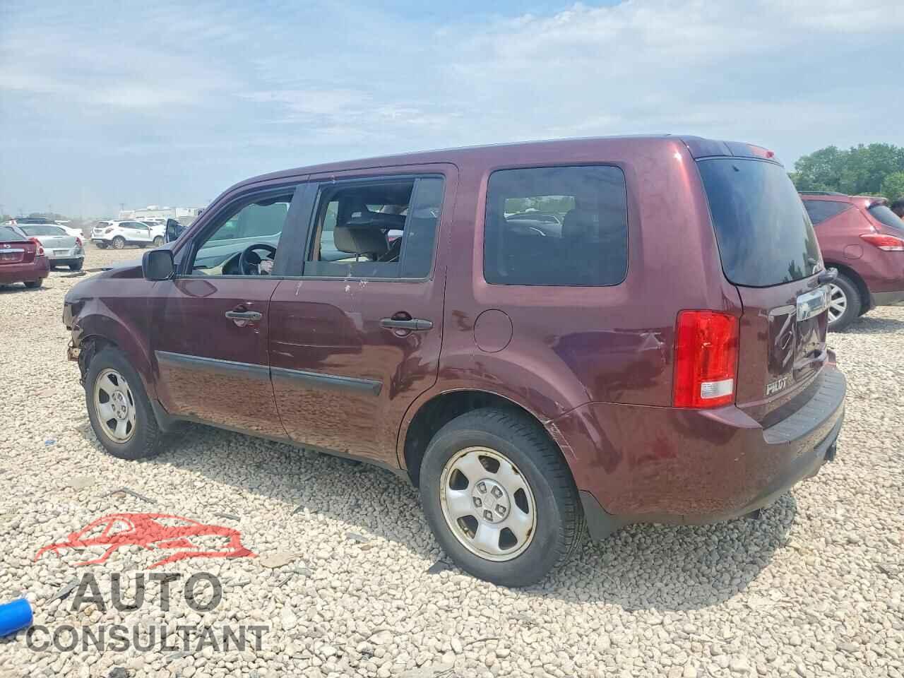 HONDA PILOT 2013 - 5FNYF4H24DB024582
