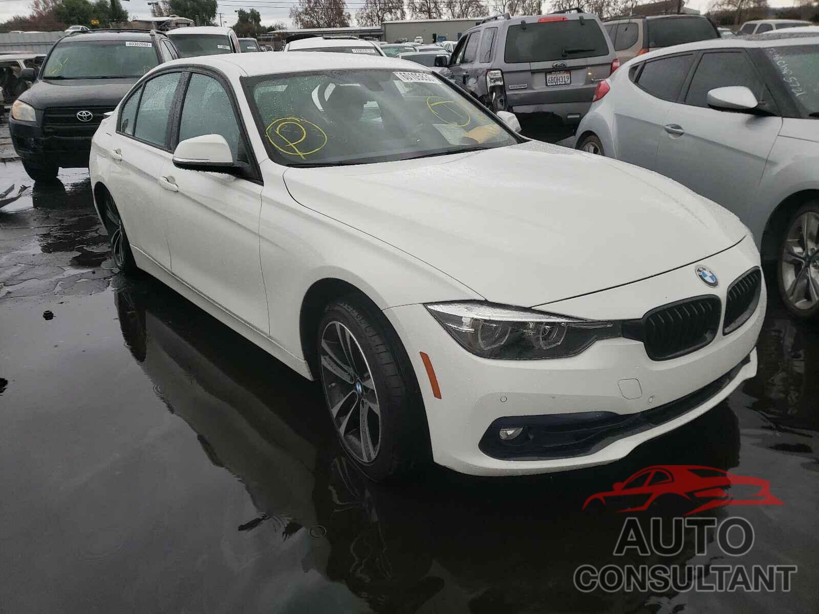 BMW 3 SERIES 2018 - WBA8B9G52JNU95807