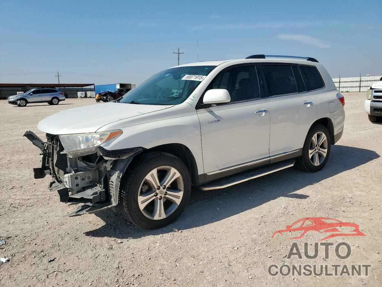 TOYOTA HIGHLANDER 2013 - 5TDYK3EH1DS122107