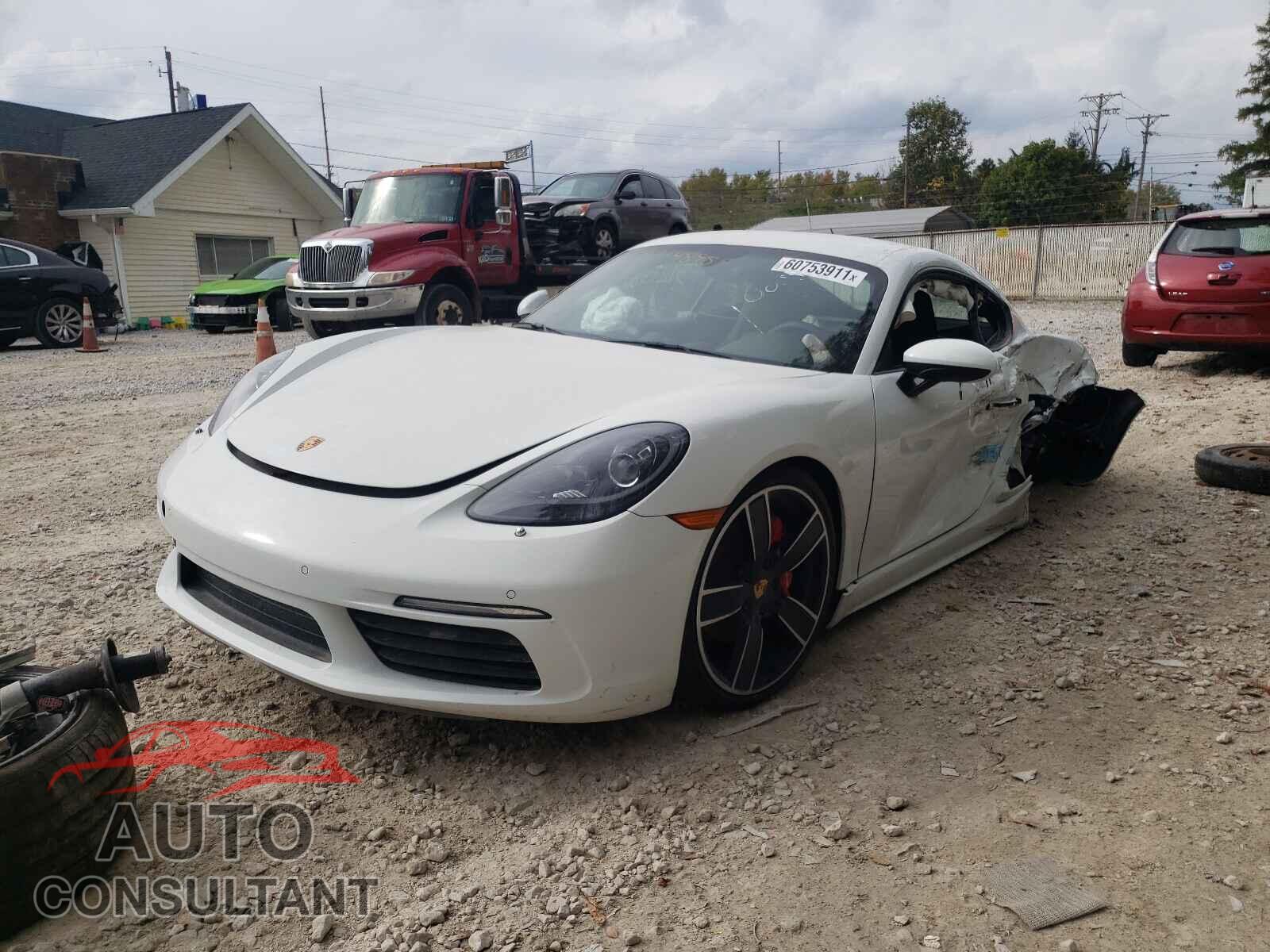 PORSCHE CAYMAN 2018 - WP0AB2A85JK278476