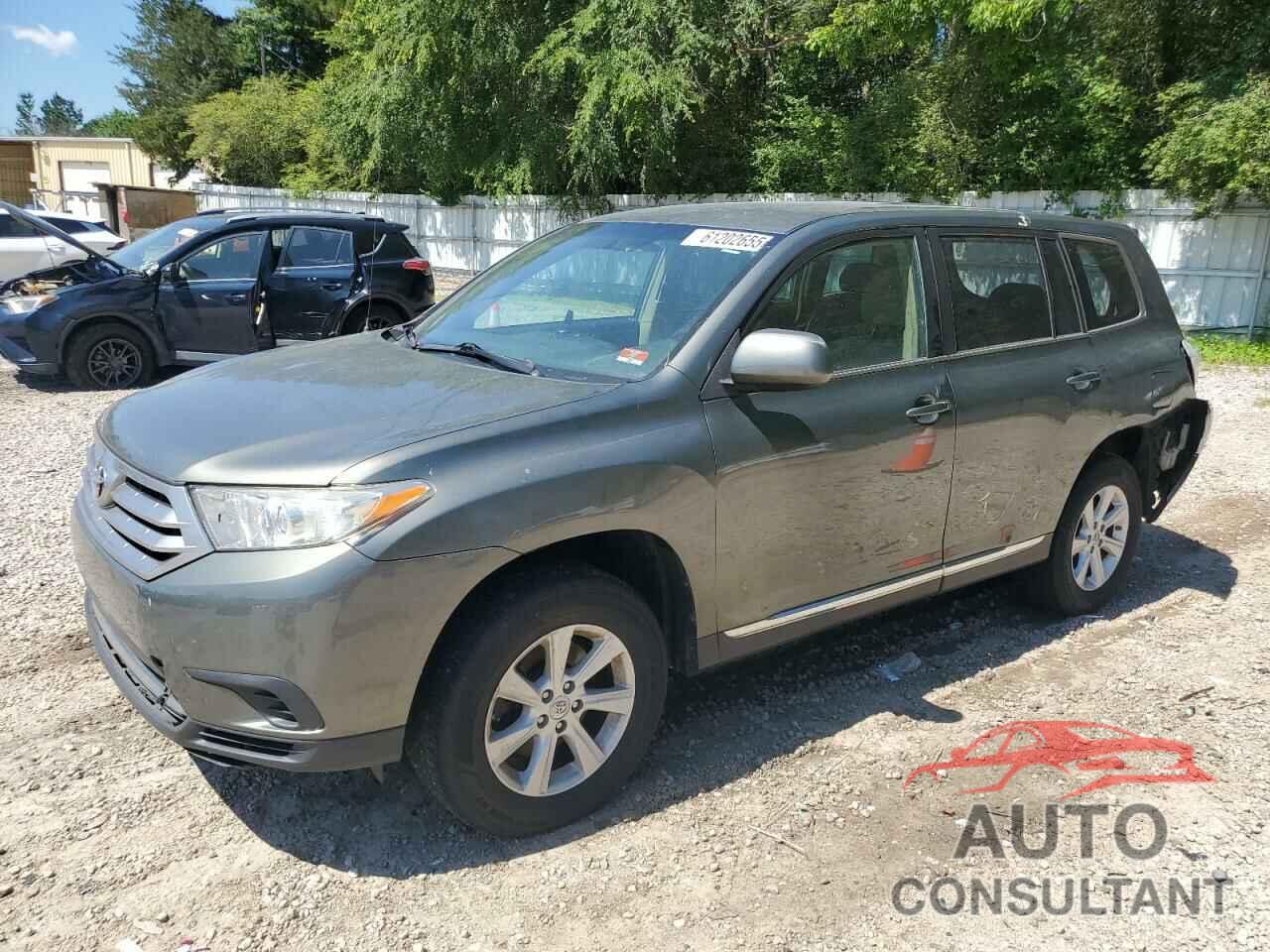 TOYOTA HIGHLANDER 2012 - 5TDZA3EH7CS029162