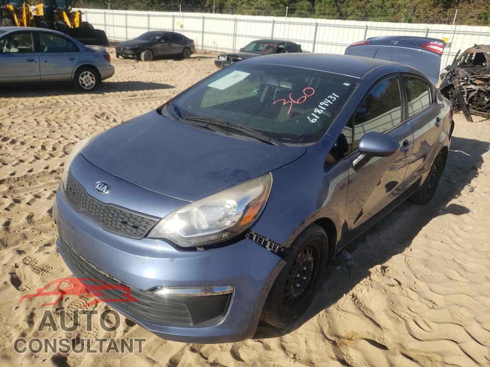 KIA RIO 2016 - KNADM4A31G6681294
