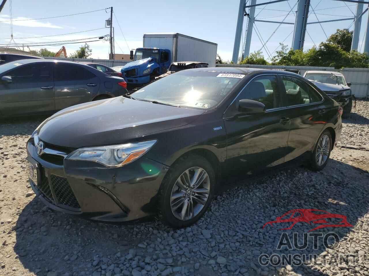 TOYOTA CAMRY 2017 - 4T1BD1FK3HU204268