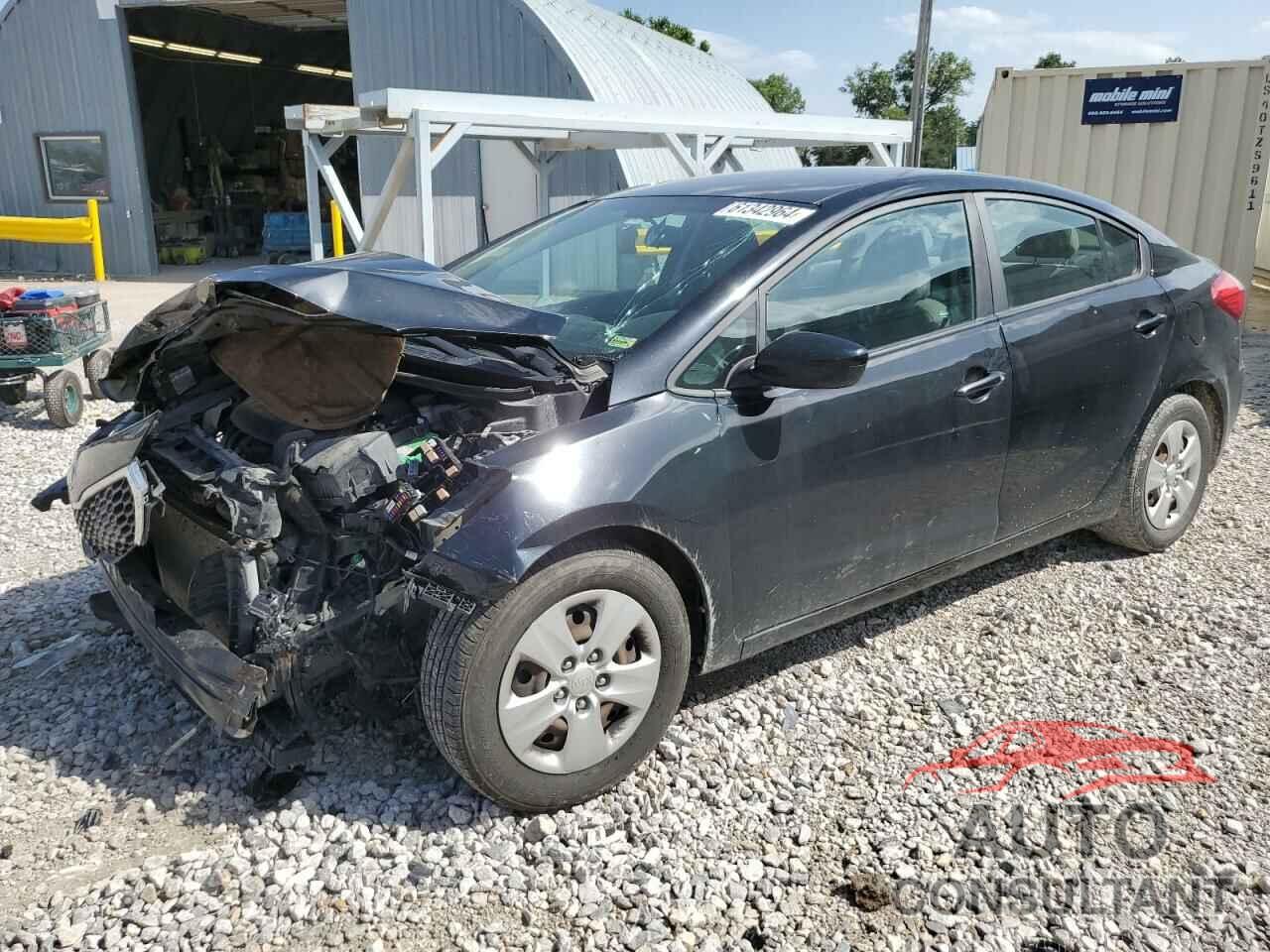 KIA FORTE 2016 - KNAFK4A60G5574560