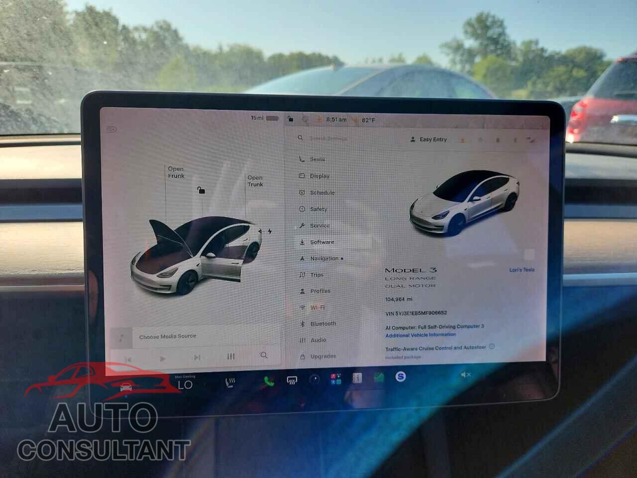 TESLA MODEL 3 2021 - 5YJ3E1EB5MF906652