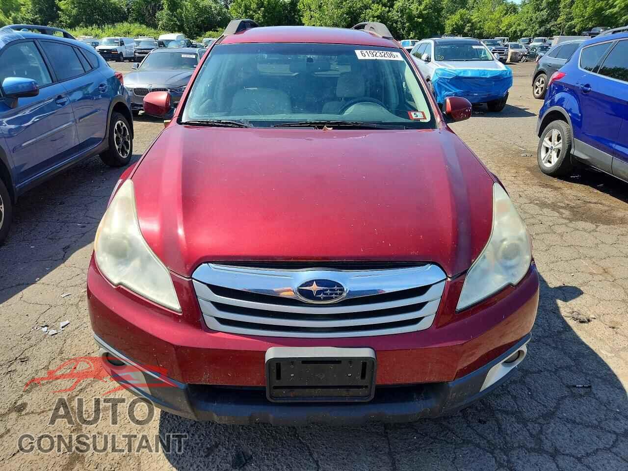 SUBARU OUTBACK 2011 - 4S4BRBCC1B3438586