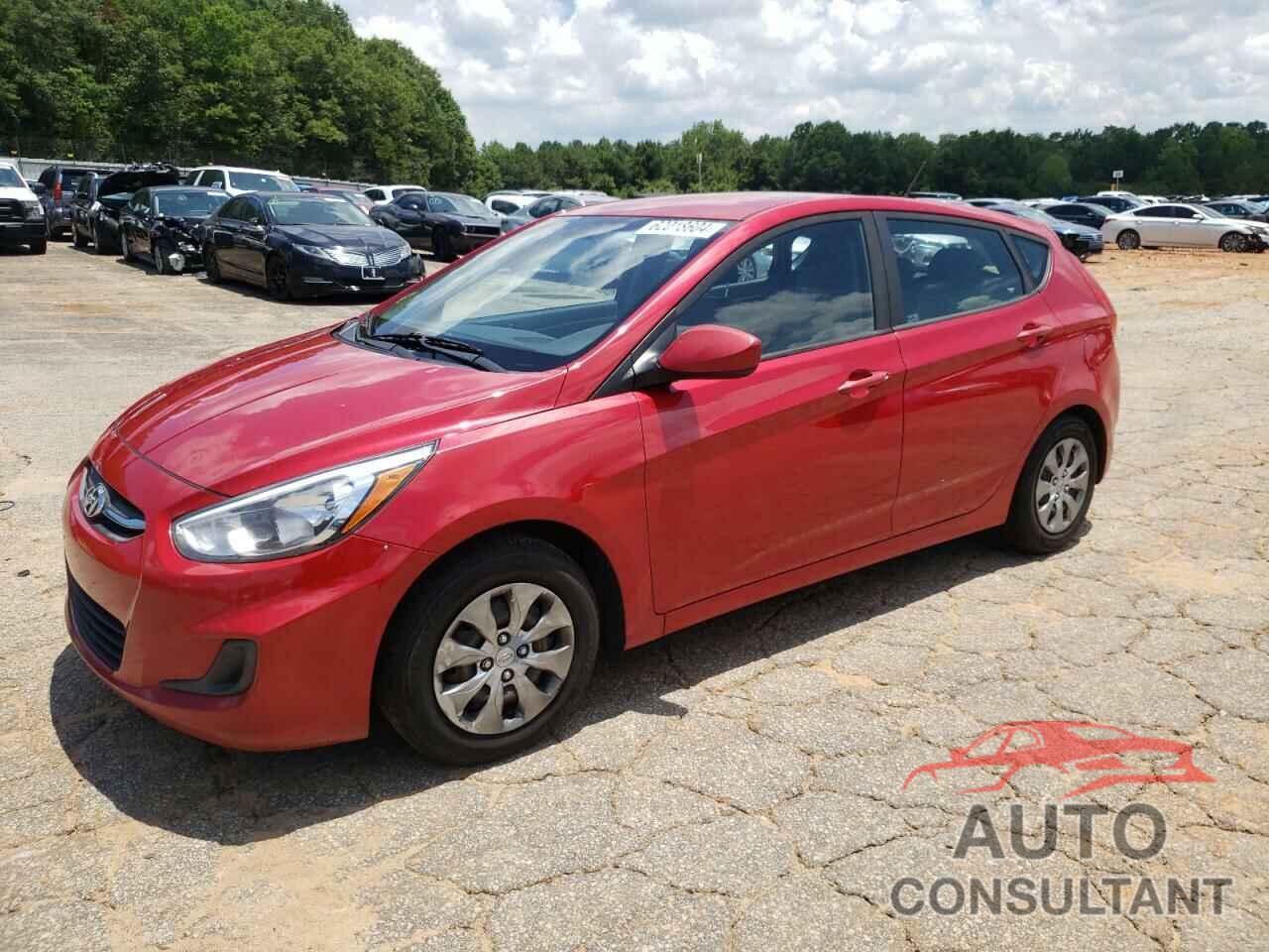 HYUNDAI ACCENT 2017 - KMHCT5AE9HU326200