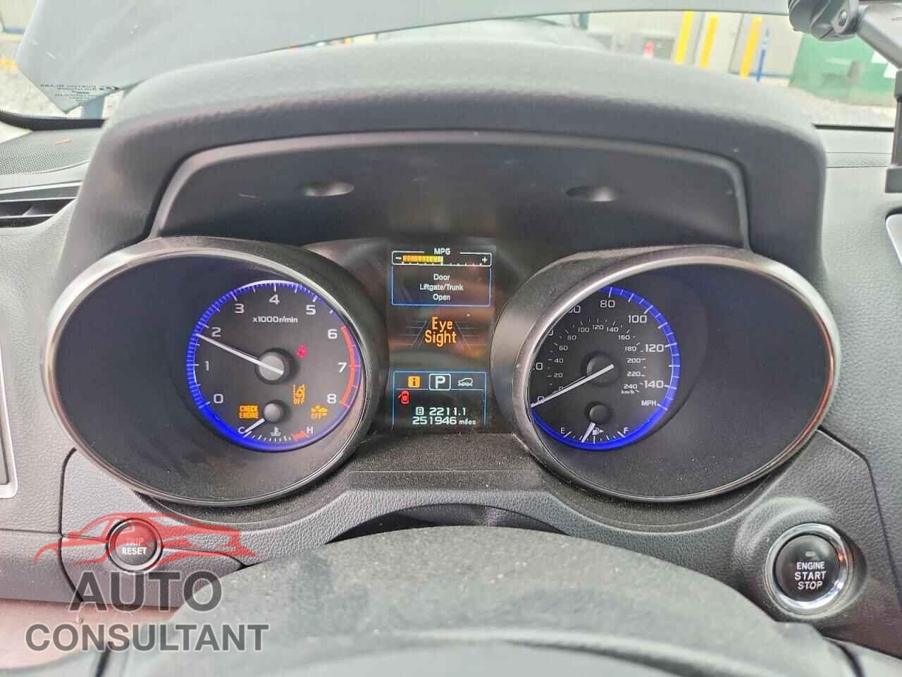SUBARU OUTBACK 2015 - 4S4BSANC7F3321189