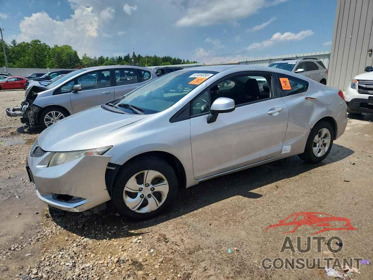 HONDA CIVIC 2013 - 2HGFG3B52DH526634