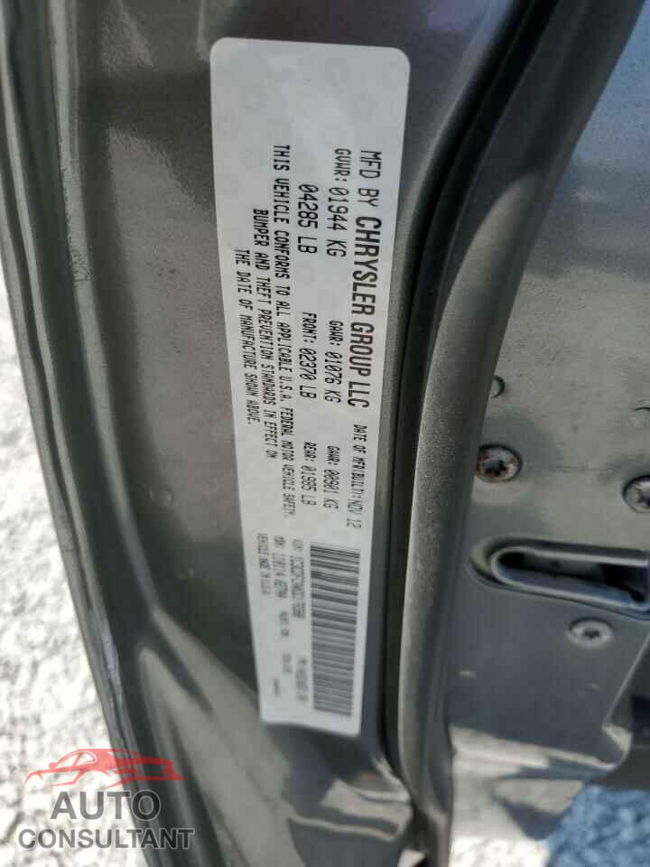 DODGE DART 2013 - 1C3CDFCA0DD176588