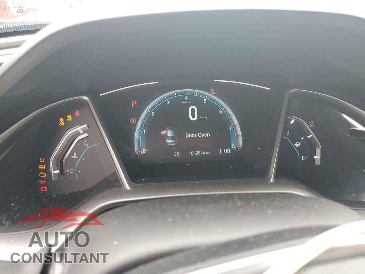 HONDA CIVIC 2017 - 19XFC2F81HE031495