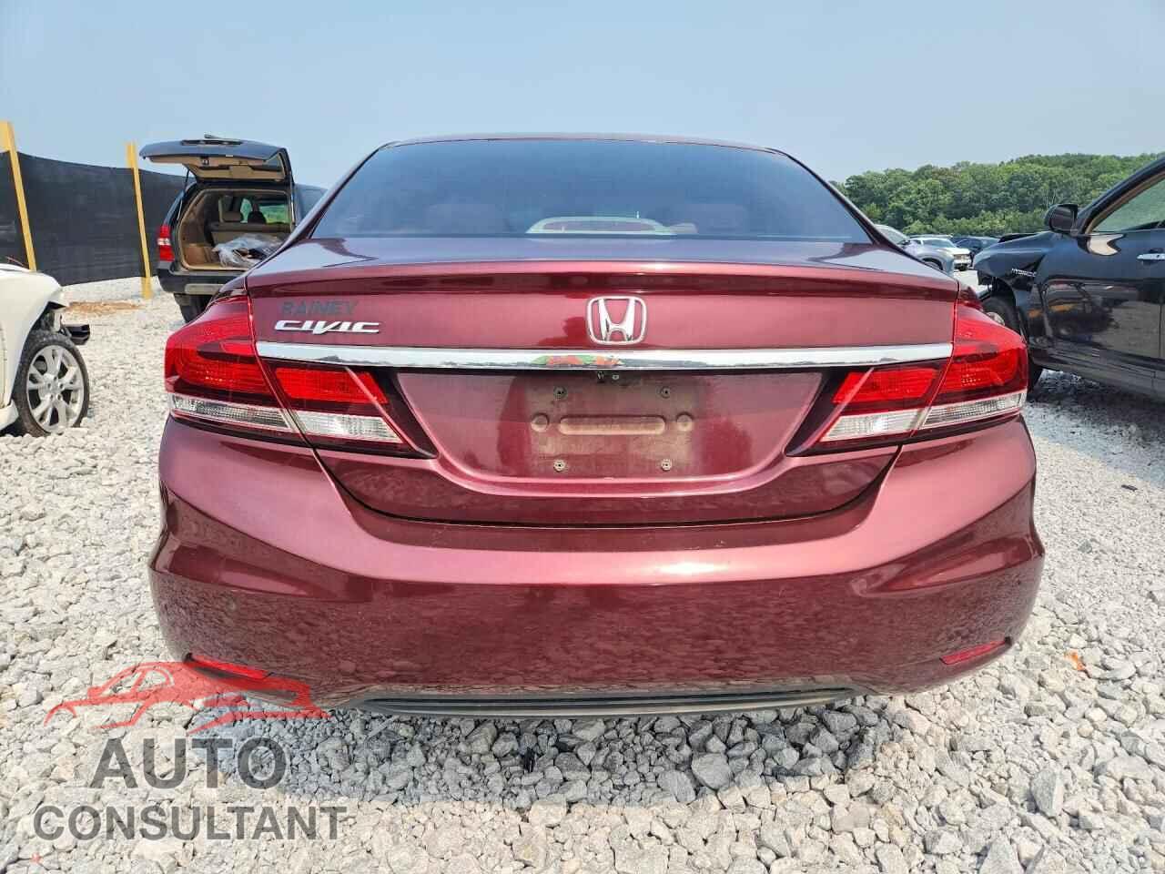 HONDA CIVIC 2013 - 19XFB2F85DE069079
