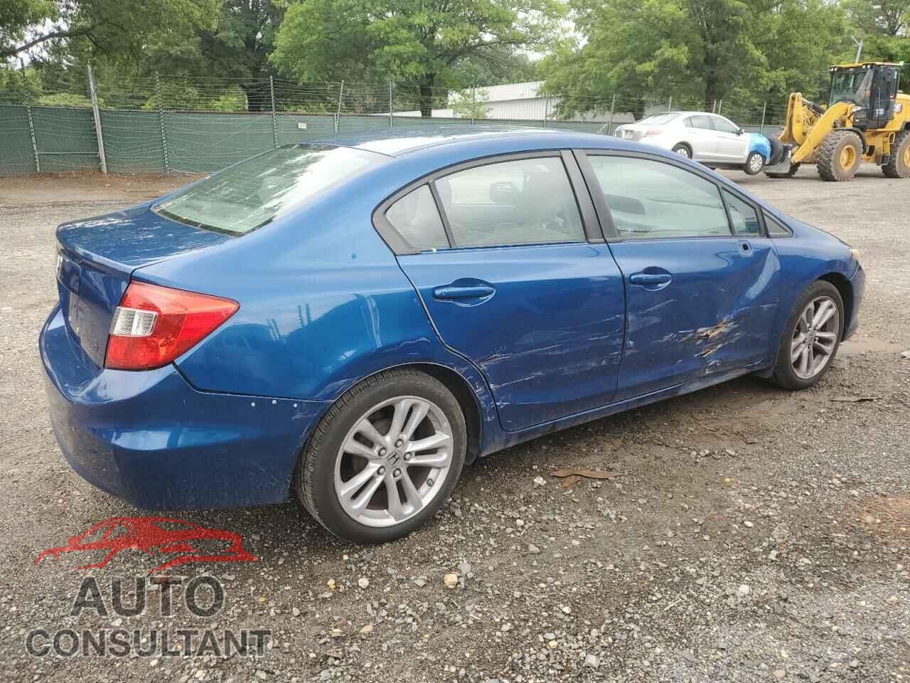 HONDA CIVIC 2012 - 19XFB2F54CE357230