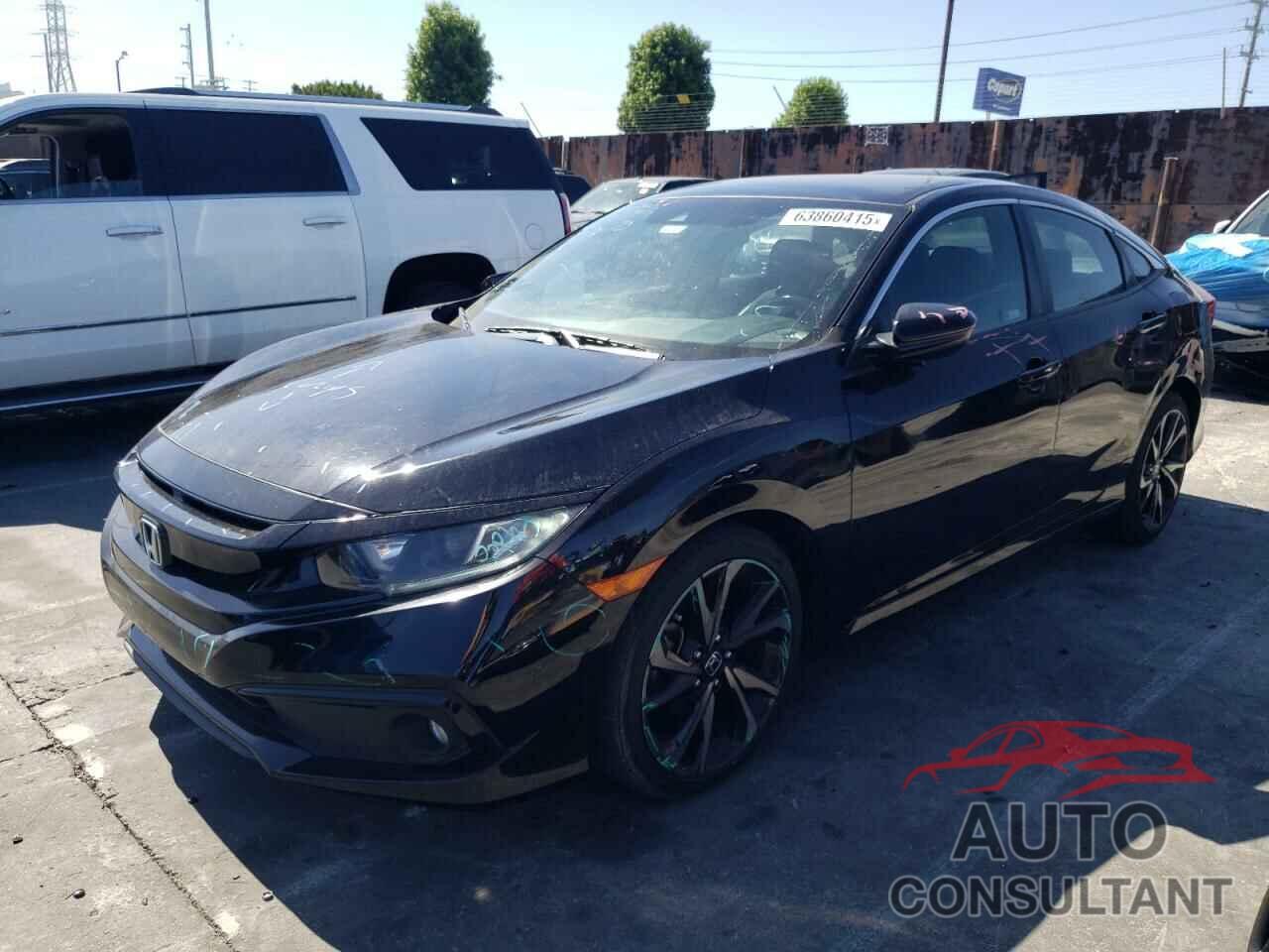 HONDA CIVIC 2019 - 2HGFC2F88KH596274
