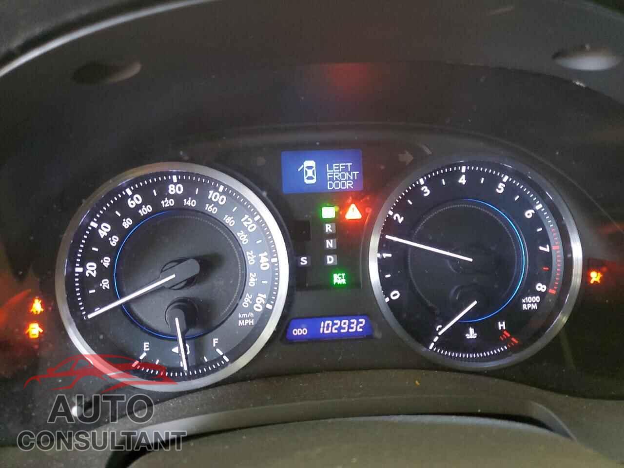 LEXUS IS 2013 - JTHBF5C27D5191635