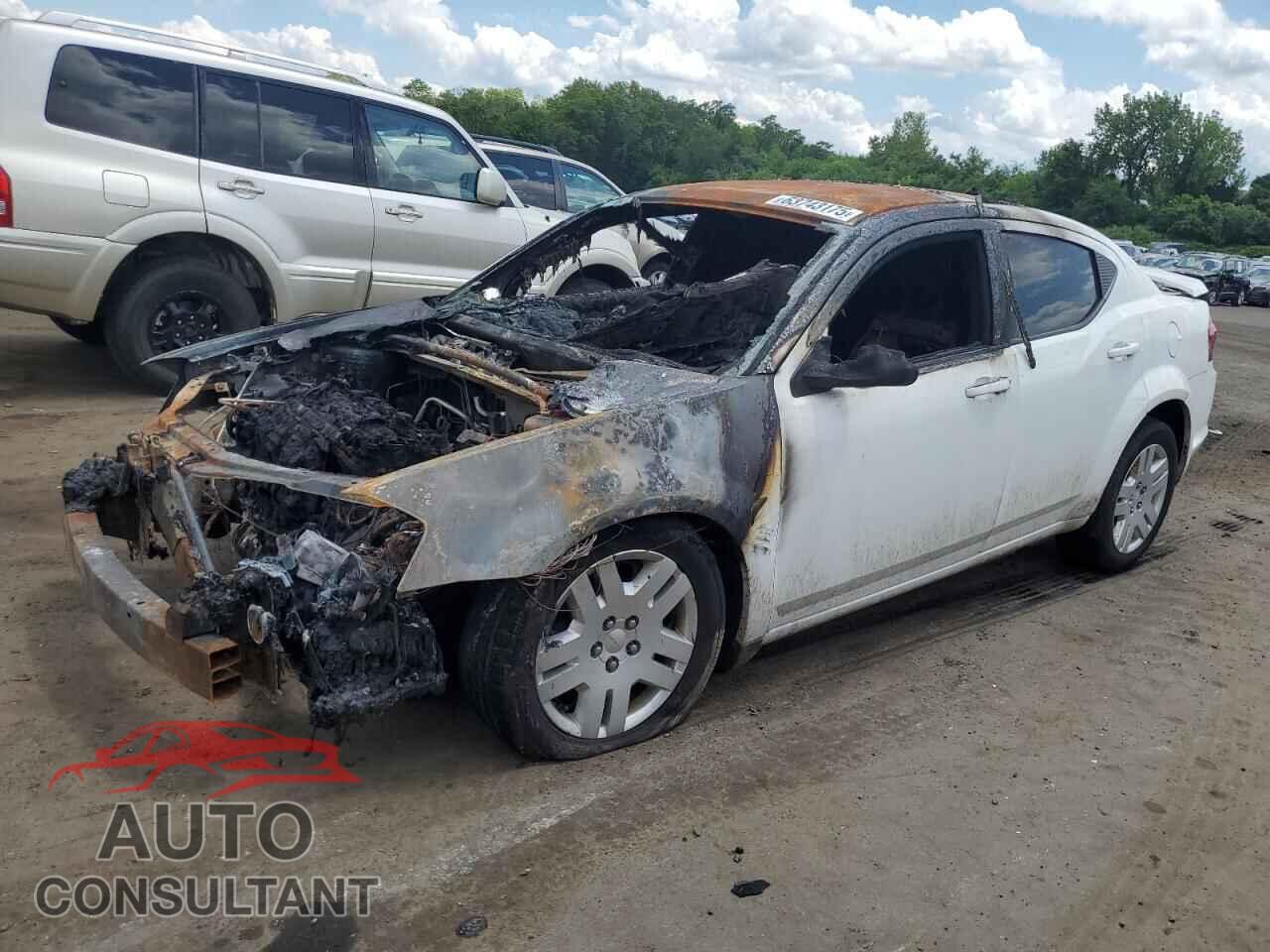 DODGE AVENGER 2013 - 1C3CDZAB2DN599096