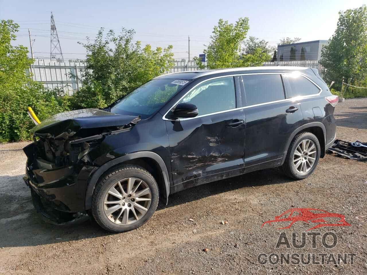 TOYOTA HIGHLANDER 2015 - 5TDJKRFH8FS103706