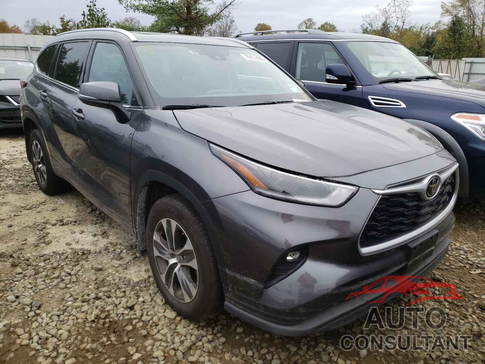 TOYOTA HIGHLANDER 2021 - 5TDGZRBH8MS539562