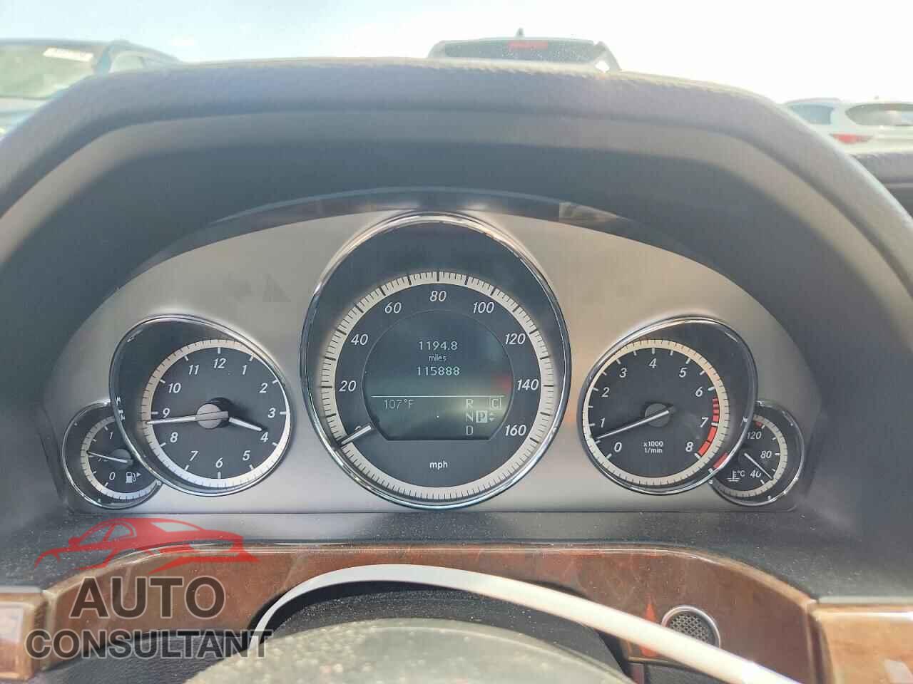 MERCEDES-BENZ E-CLASS 2010 - WDDHF5GBXAA052646