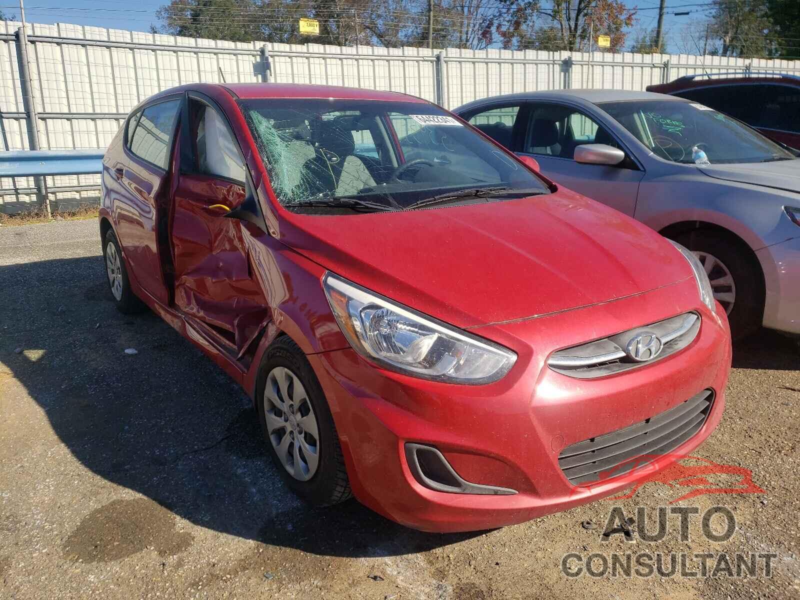 HYUNDAI ACCENT 2017 - KMHCT5AE9HU344860