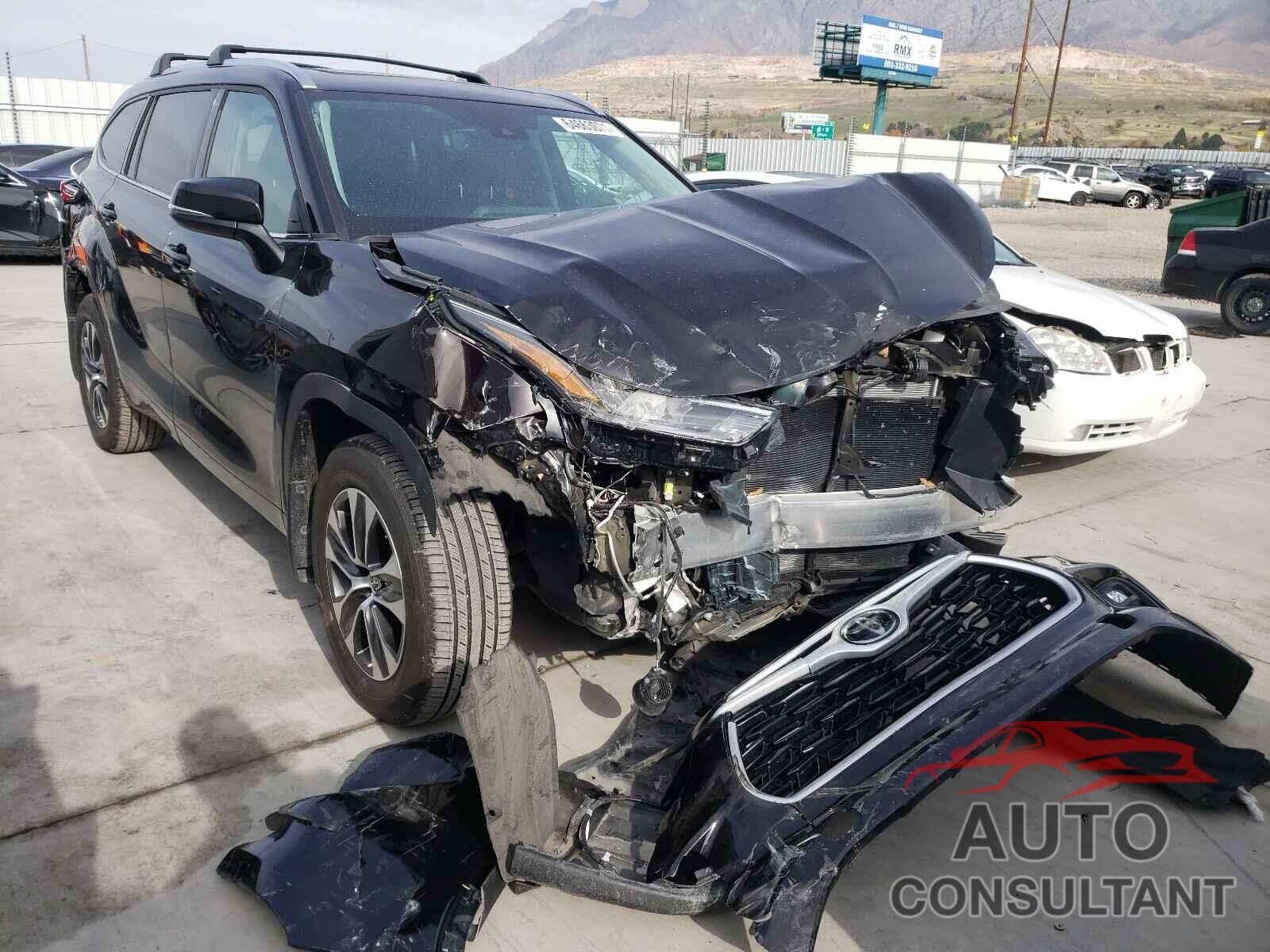 TOYOTA HIGHLANDER 2020 - 5TDGZRBH1LS019461