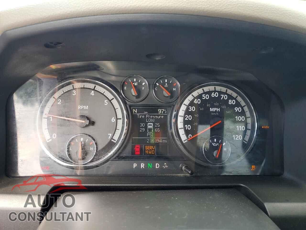 DODGE RAM 1500 2012 - 1C6RD7GT7CS195051