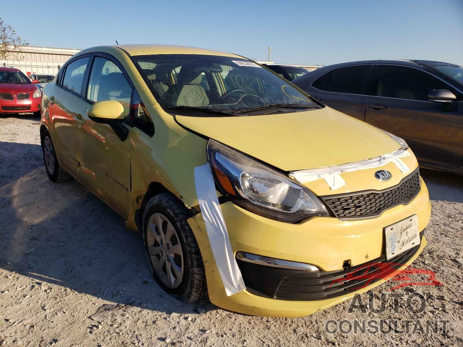 KIA RIO 2016 - KNADM4A33G6599812