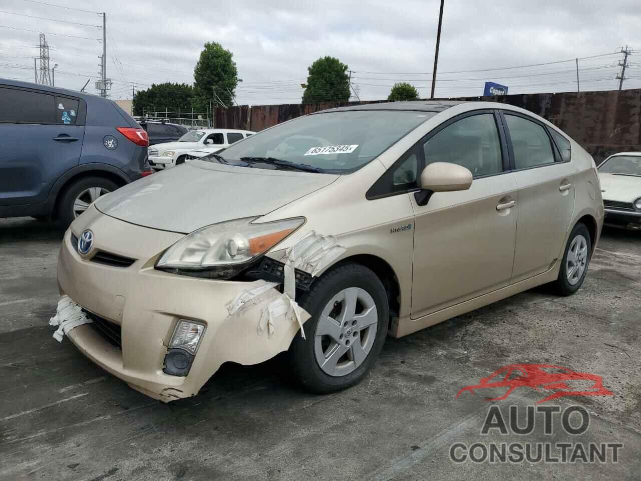 TOYOTA PRIUS 2010 - JTDKN3DU0A0165458