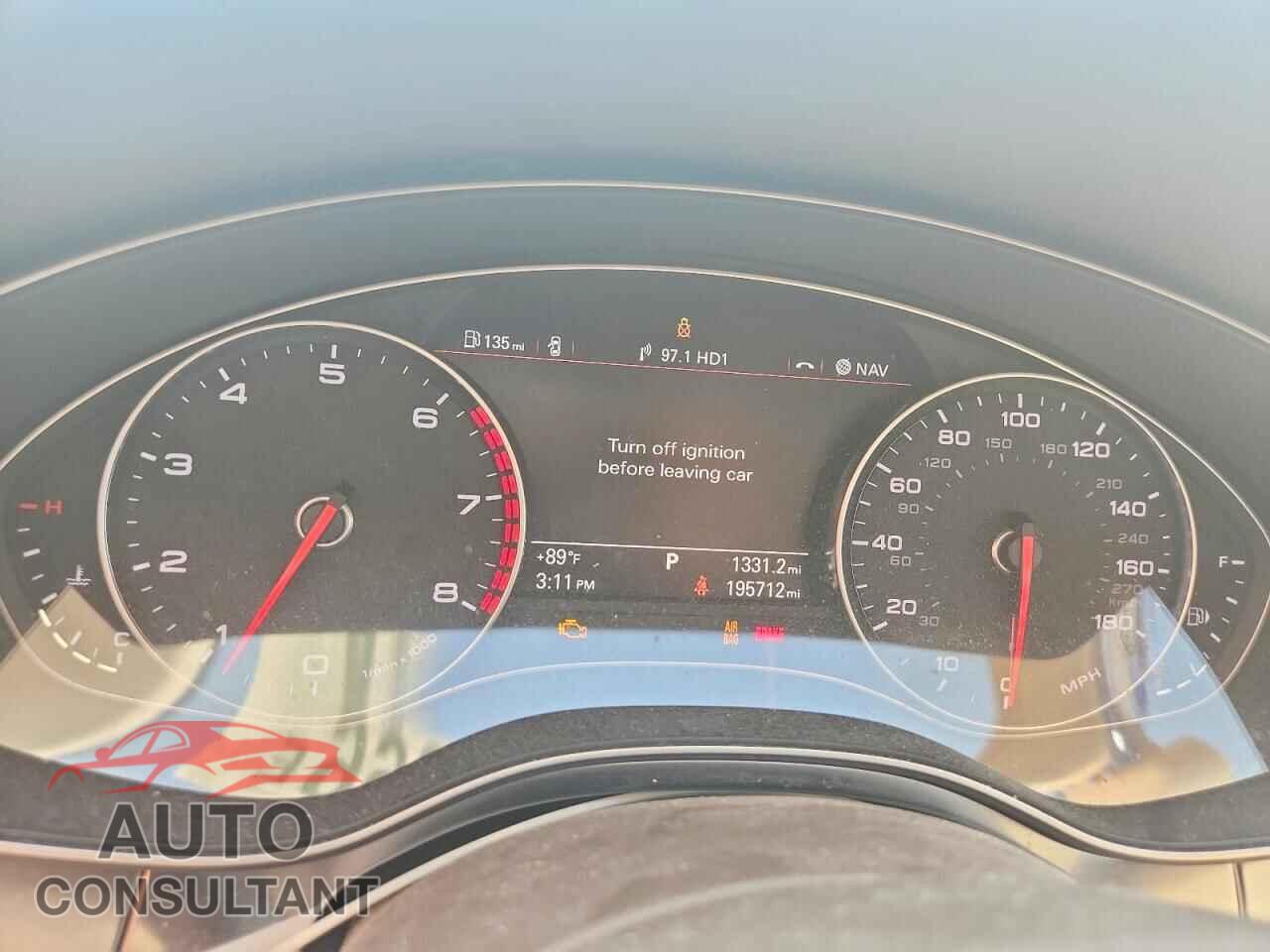 AUDI A6 2013 - WAUGFAFC2DN088513
