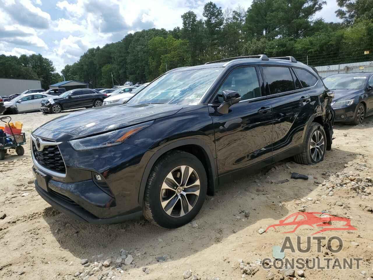 TOYOTA HIGHLANDER 2021 - 5TDGZRBH5MS114803