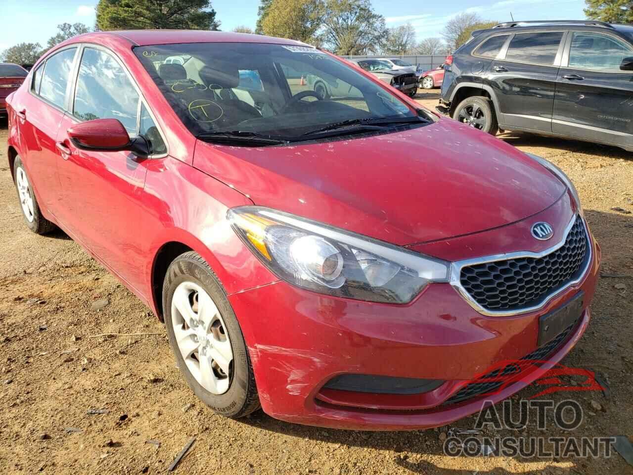 KIA FORTE 2016 - KNAFK4A60G5607542