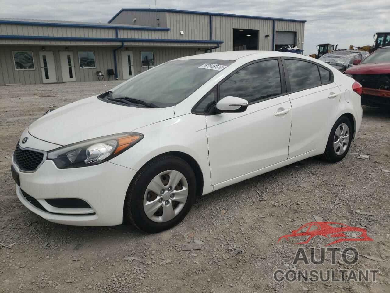 KIA FORTE 2016 - KNAFX4A69G5592573