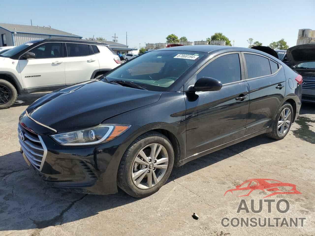 HYUNDAI ELANTRA 2018 - KMHD84LF6JU513647