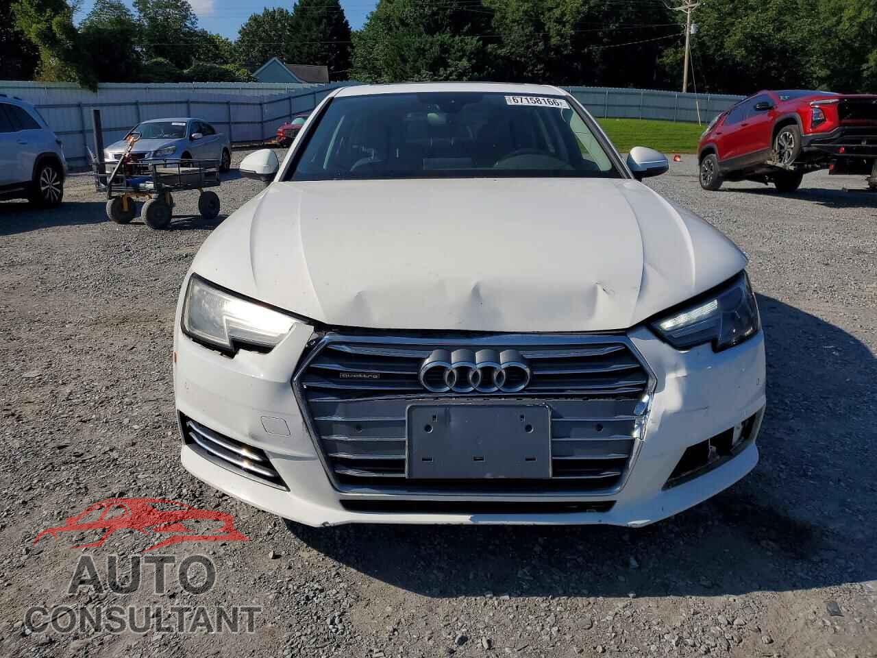 AUDI A4 2017 - WAUANAF4XHN007720